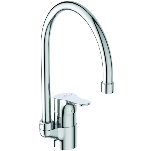 Baterie bucatarie Ideal Standard Cerabase  pipa inalta rotativa  crom