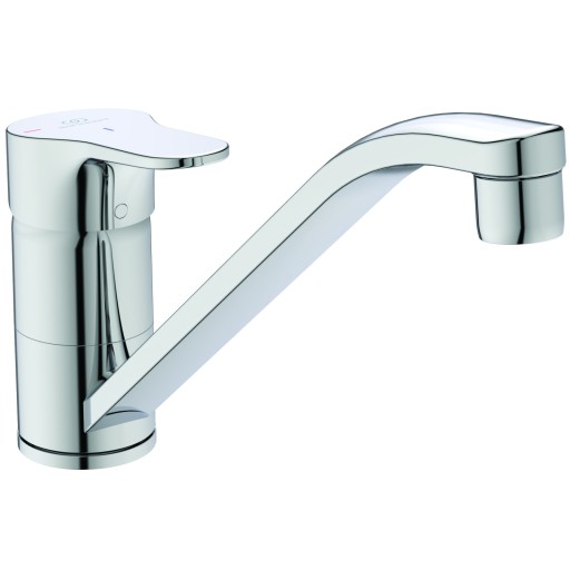 Baterie bucatarie Ideal Standard Cerabase  Blue Start  pipa joasa rotativa  crom