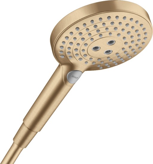 Para de dus Hansgrohe Raindance Select S 120 cu 3 jeturi  bronz periat