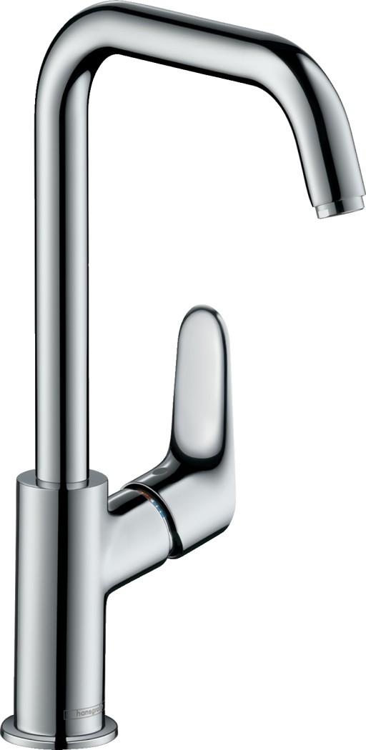 Baterie lavoar Hansgrohe Focus 240 cu pipa rotativa  fara ventil  crom