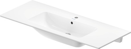 Lavoar Duravit ME by Starck 123x49cm cu finisaj WonderGliss   montare pe mobilier