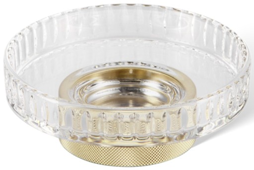Savoniera Decor Walther Club STS fatetat  11cm  cristal  auriu mat