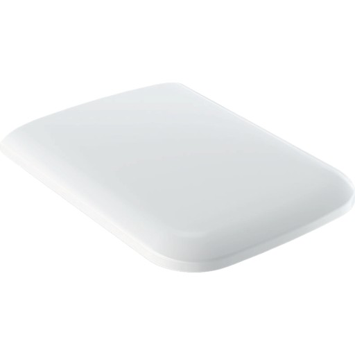 Capac WC Geberit iCon Square cu inchidere lenta si sistem QuickRelease  alb
