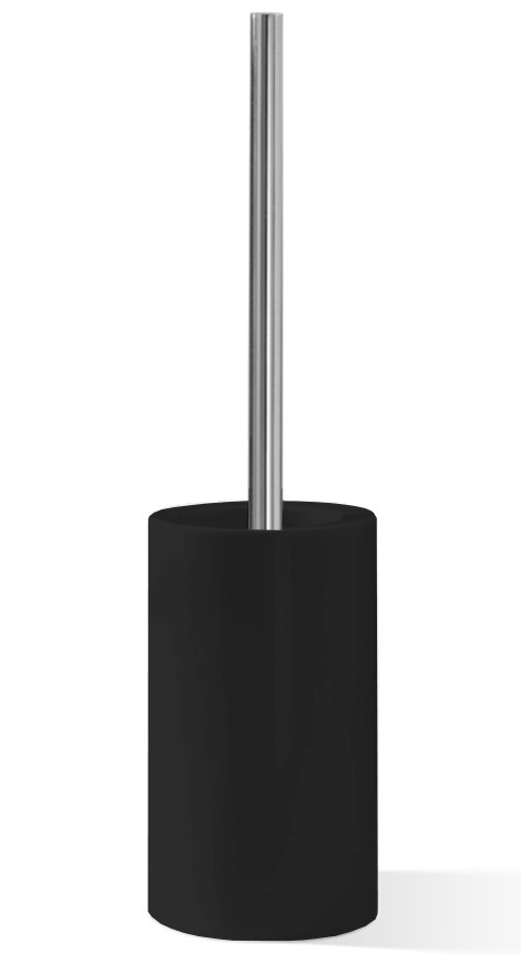 Perie wc cu suport Decor Walther Porzellan Round DW 6100 46x11x11cm  negru