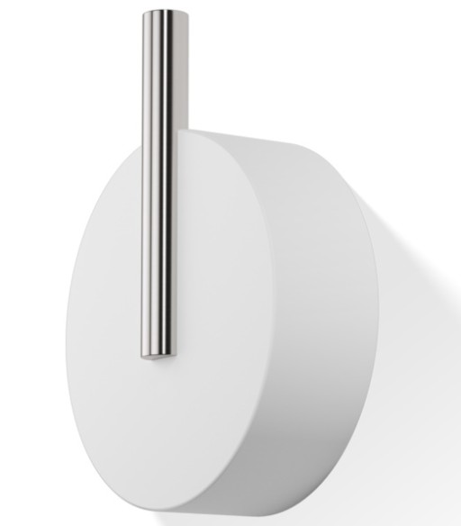 Cuier Decor Walther Stone WHG BIg  5cm  alb-inox mat