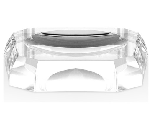 Savoniera Decor Walther Kristall KR STS  12x12cm  transparent