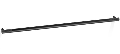 Bara port prosop Decor Walther Club HTE80  80cm  negru mat-crom