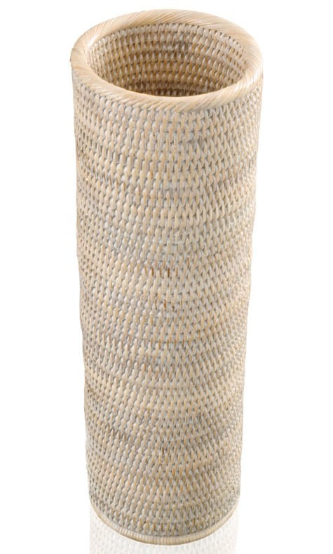 Suport rezerva hartie igienica Decor Walther Basket ERH  h 44.5cm  rattan deschis