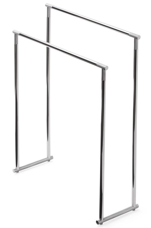 Suport prosop dublu Decor Walther Club HAK1 de podea  87x70x25cm  crom