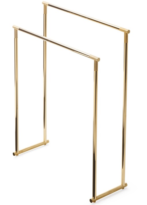 Suport prosop dublu Decor Walther Club HAK1 de podea  87x70x25cm  auriu 24k