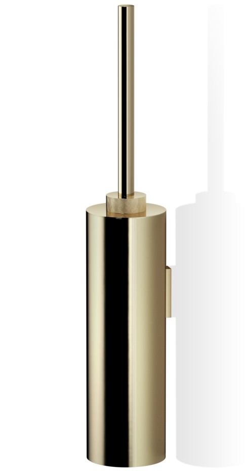 Perie wc cu suport de perete Decor Walther Club WBG  h 46cm  auriu 24k