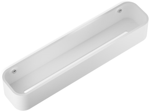 Etajera dus Decor Walther Stone DCT46  45x10cm  alb-crom
