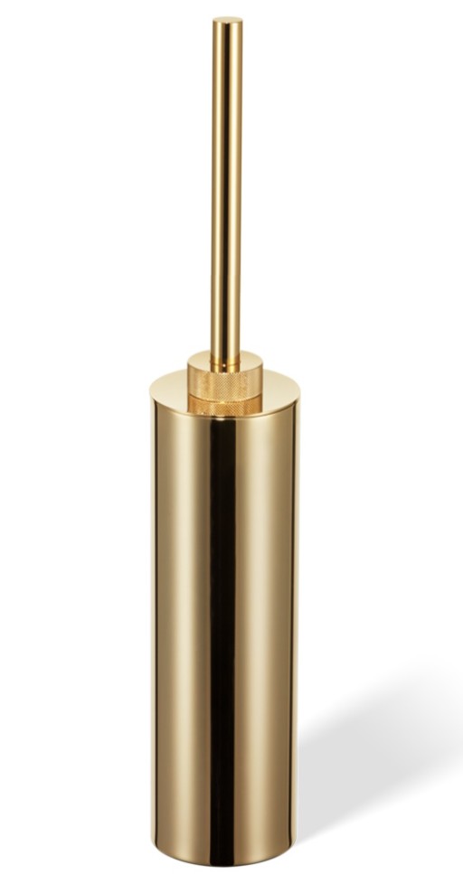 Perie wc cu suport Decor Walther Club SBG  h 46cm  auriu 24k