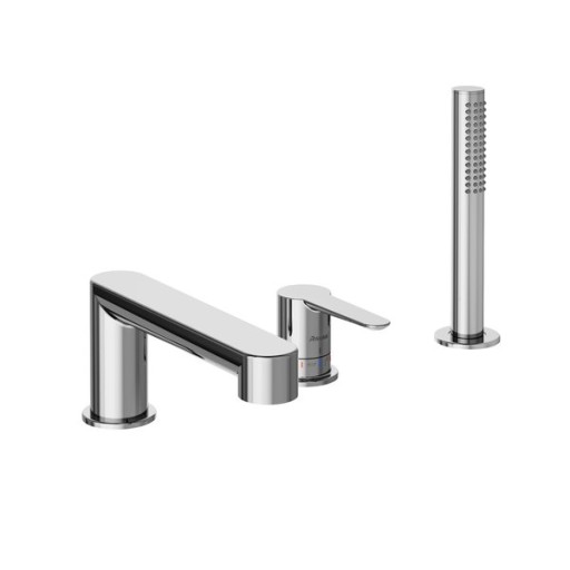 Baterie cada Ravak Puri PU 026.00 cu 3 elemente  montare pe cada  crom