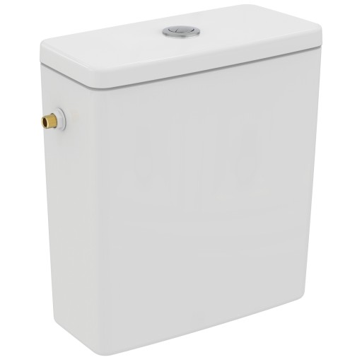 Rezervor asezat Ideal Standard I.life A/B cu alimentare laterala  glazura HY Smartguard  alb