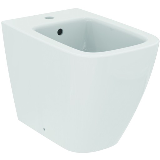 Bideu pe pardoseala Ideal Standard I.Life B  glazura HY Smartguard  alb