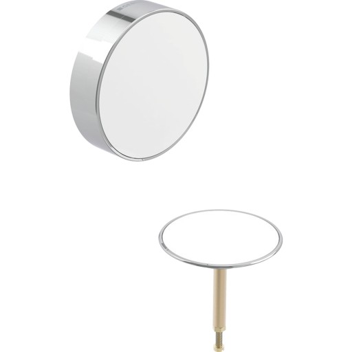 Set ornamente sifon pentru cada Geberit D52 cu preaplin si capac  alb