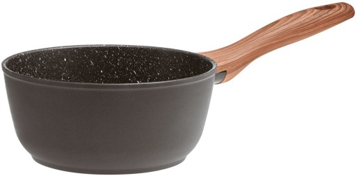Cratita cu coada Sambonet Rock & Rose 18cm  inductie  negru