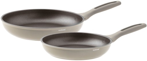 Set 2 tigai Sambonet Silver Force  24cm + 28cm  inductie