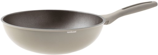 Tigaie tip WOK Sambonet Silver Force 28cm  4.1 litri  inductie