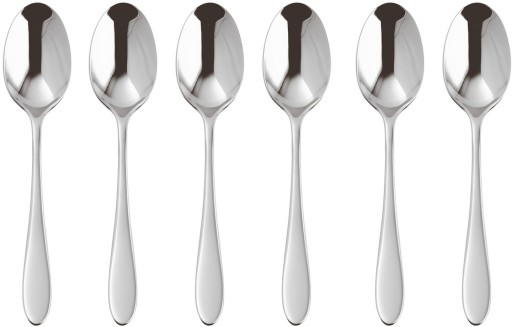 Set lingurite cafea Sambonet Velvet  6 piese  inox