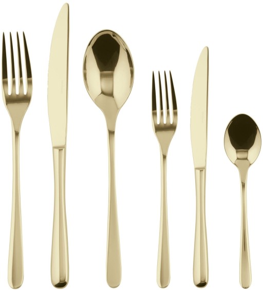Set tacamuri Sambonet Taste Solid Handle  36 piese  sampanie