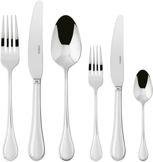 Set tacamuri Sambonet Royal Solid Handle  36 piese  inox