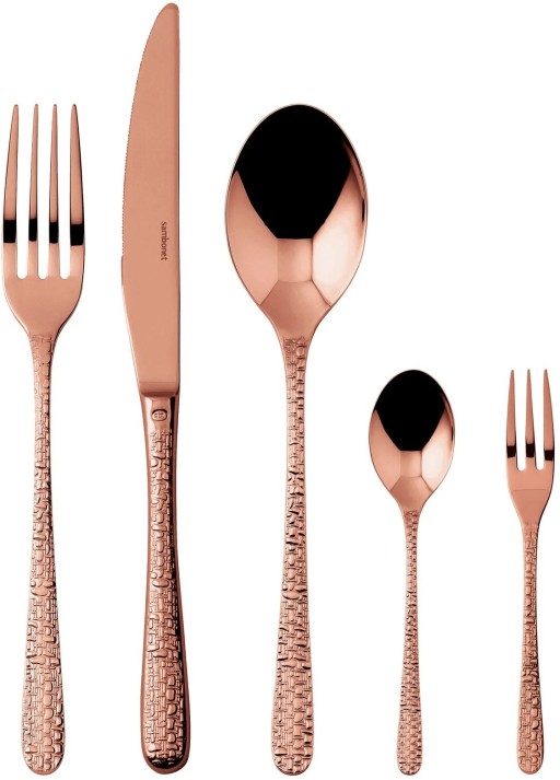 Set tacamuri Sambonet Venezia Solid Handle  30 piese  cupru