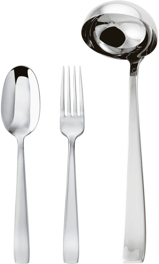 Set tacamuri servire Sambonet Flat  3 piese  inox