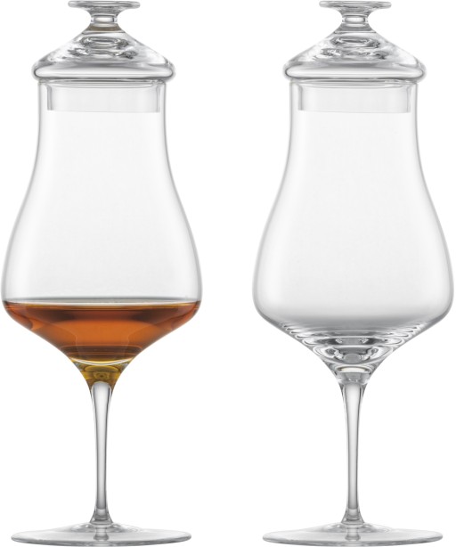 Set 2 pahare cu capac Zwiesel Glas Alloro Whisky Nosing  handmade  294ml