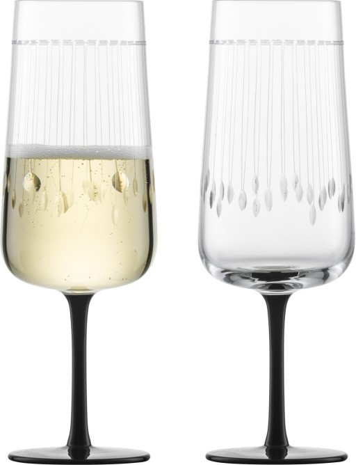 Set 2 pahare sampanie Zwiesel Glas Glamorous  handmade  cristal Tritan  317ml