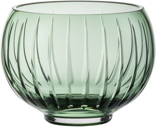 Votiv Zwiesel Glas Signum  design Bernadotte & Kylberg  handmade  10cm  verde fumuriu