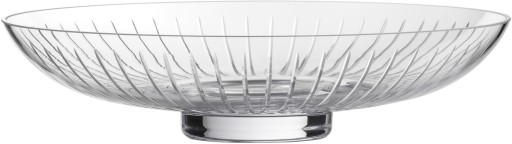Bol decorativ Zwiesel Glas Signum  design Bernadotte & Kylberg  handmade  34cm  transparent