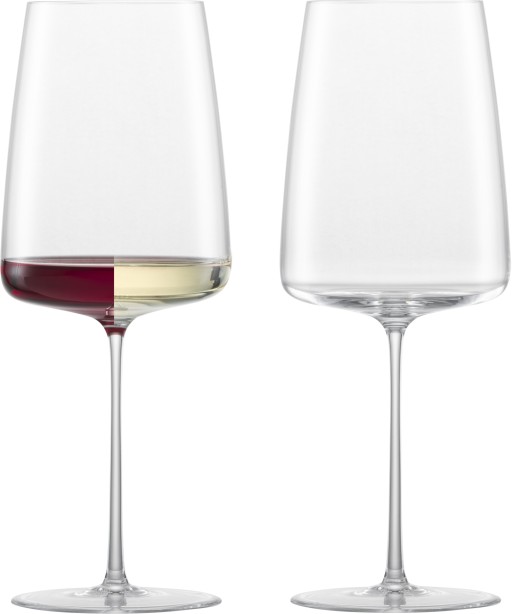 Set 2 pahare vin Zwiesel Glas Simplify Fruity & Delicate  handmade  cristal Tritan  555ml