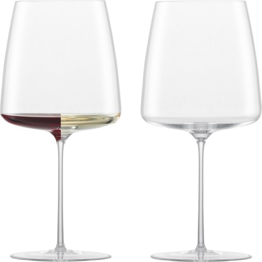 Set 2 pahare vin Zwiesel Glas Simplify Velvety & Sumptuous  handmade  cristal Tritan  740ml