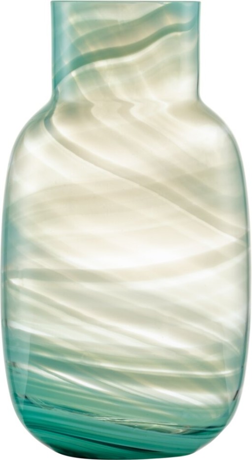 Vaza Zwiesel Glas Waters Green  handmade  small