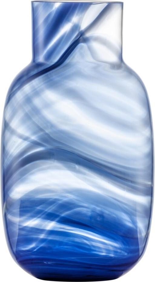 Vaza Zwiesel Glas Waters Blue  handmade  small
