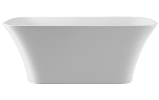 Cada freestanding Besco Assos S-Line 160x70cm  alba