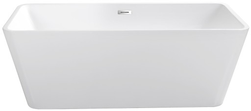 Cada freestanding Besco Evita 160x80cm alba  ventil si preaplin alb