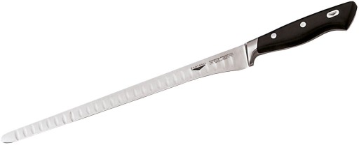 Cutit sunca Paderno Forged seria 18100  lama cu alveole  30cm