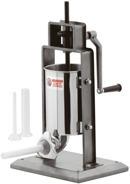 Aparat vertical de umplut carnati Paderno  3 litri