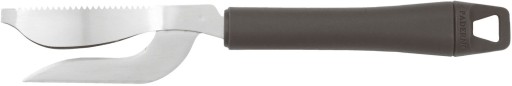 Cutit dublu curatat peste Paderno seria 48280  22.5cm  negru