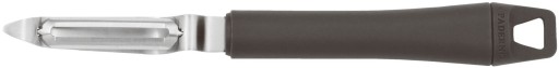 Cutit curatare legume Paderno seria 48280  21cm  negru