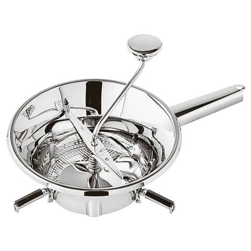 Aparat pentru pasat legume Paderno cu 3 site  d 24cm  inox