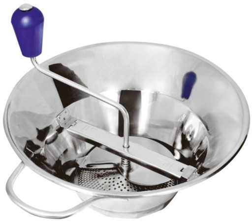 Aparat pentru pasat legume Paderno cu 3 site  d 31cm  inox