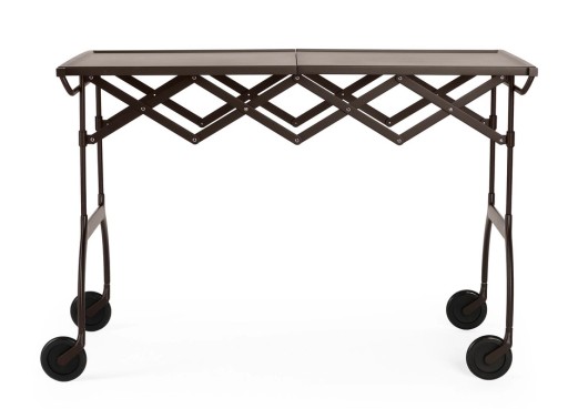 Masuta pliabila Kartell Battista  design Antonio Citterio & Oliver Low  100x54cm  h69cm  mov mat