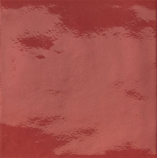 Faianta Iris Bottega D'Arte 15x15cm  10mm  Rosso lucido