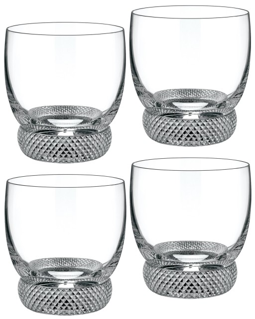 Set 4 pahare whisky Villeroy & Boch Octavie Old-fashioned 92mm  0.36 litri