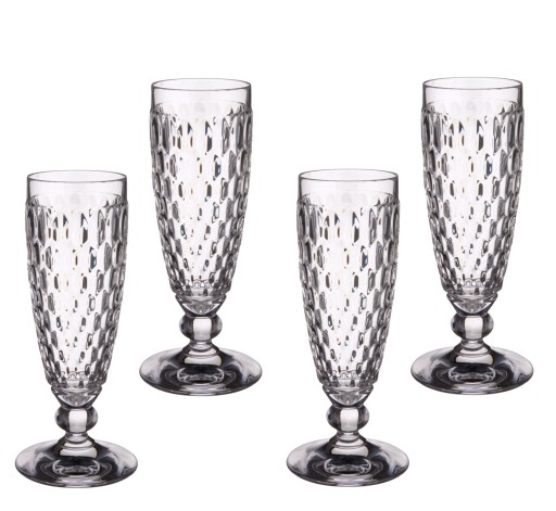 Set 4 pahare sampanie Villeroy & Boch Boston Flute 163mm  0 15l