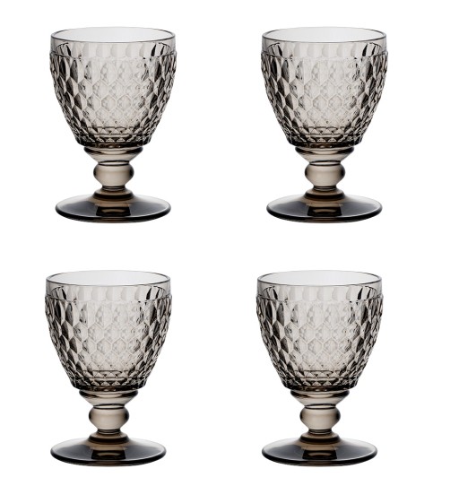Set 4 pahare vin alb Villeroy & Boch Boston Coloured fumuriu  120mm  0.23 litri